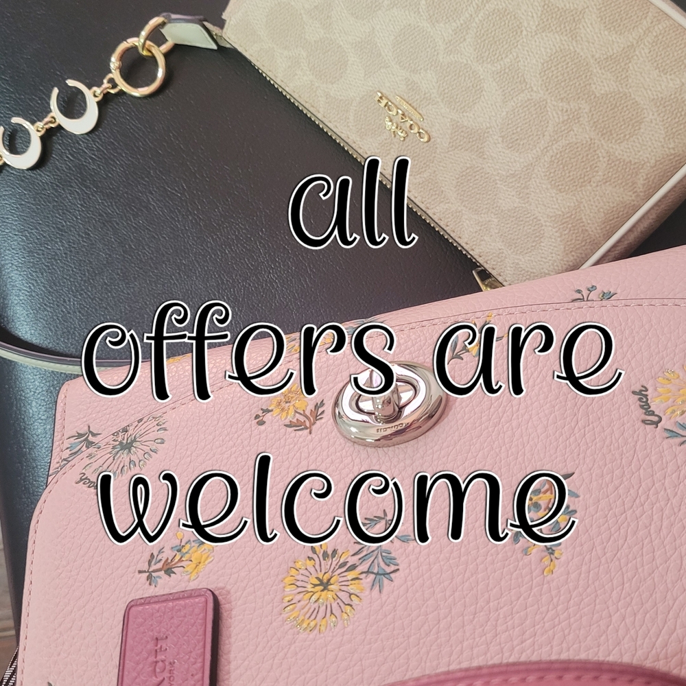 Coach Pink Pebbled Leather Wristlet